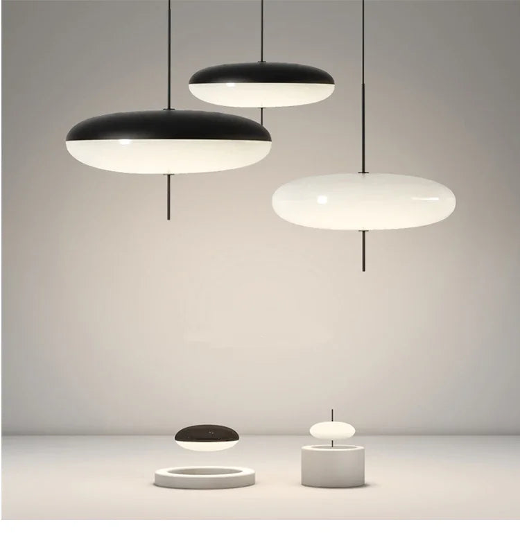 Nordic Creative Flying Saucer Art Chandelier