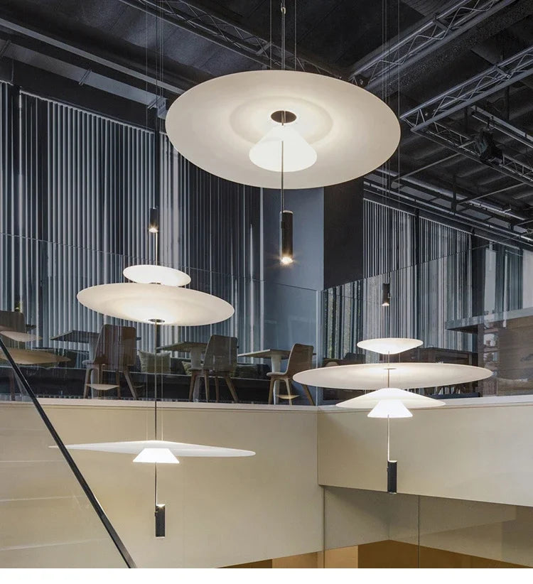 Italian Nordic Flamingo Flying Saucer Pendant Lamp
