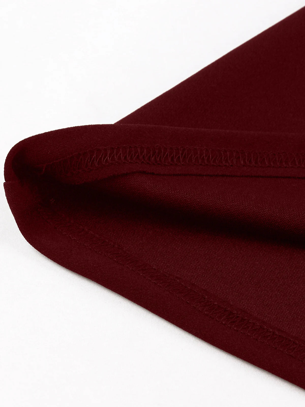 Contrast Lapel Button Detail Fit & Flare Dress