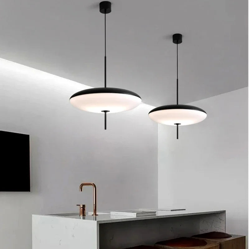 Nordic Creative Flying Saucer Art Chandelier