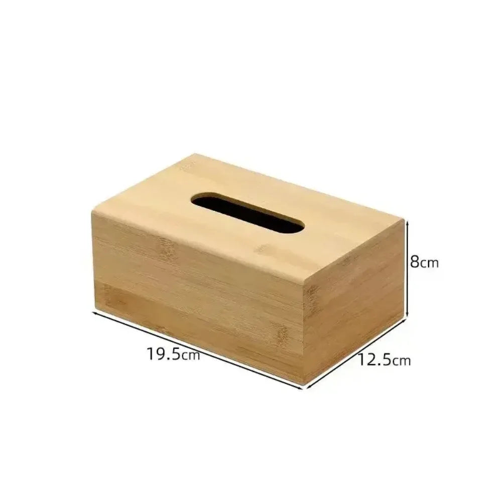 Classic Era Handmade Solid Black Walnut Tissue Box Cover