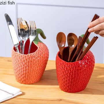 "Sweet Berry" Ceramic Multi-Use Butter & Small Plates Set