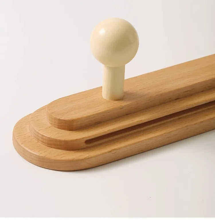Classic Era Solid Wood Hook Bar