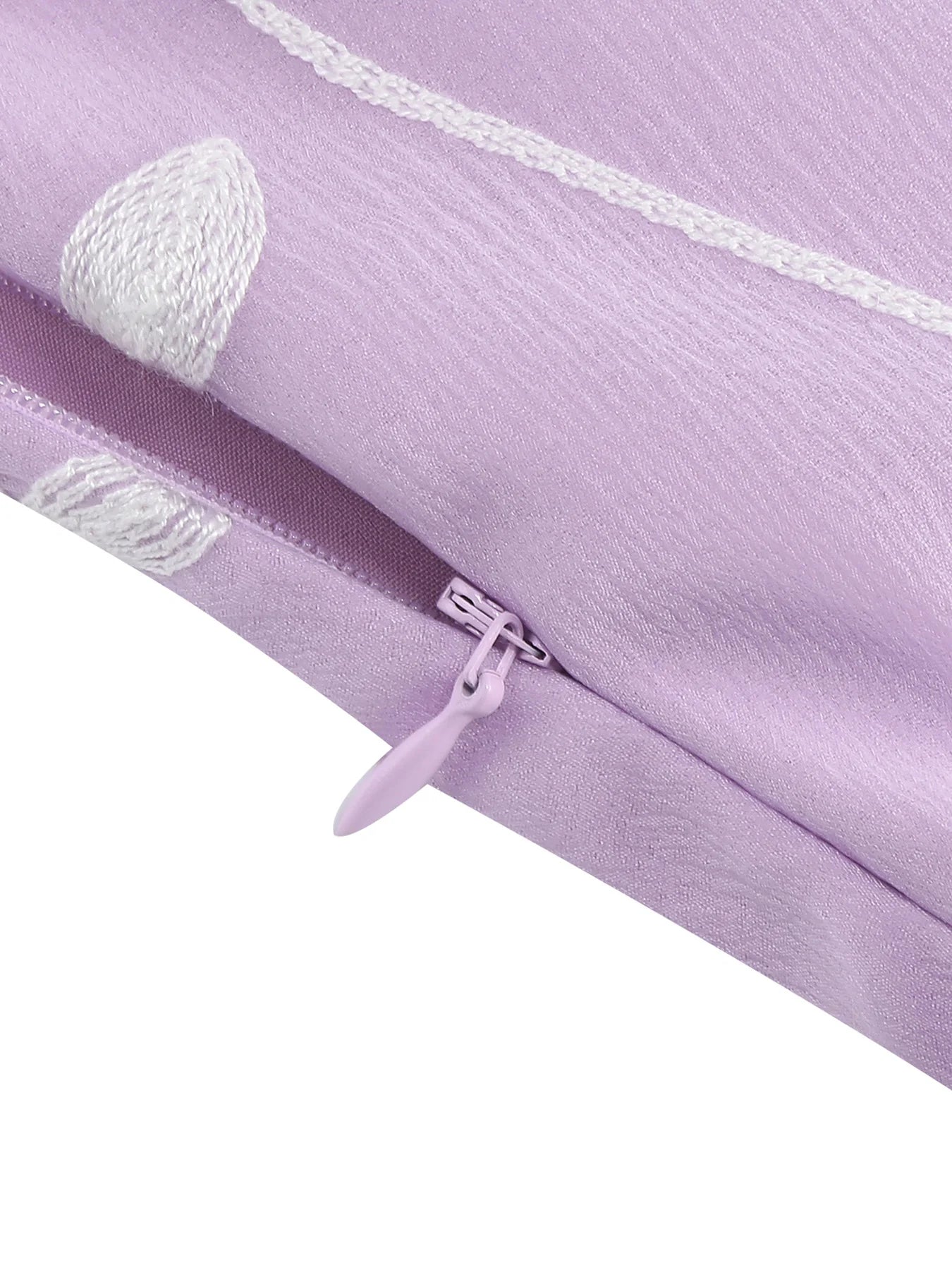 Embroidered Tie Strap Tulle Dress