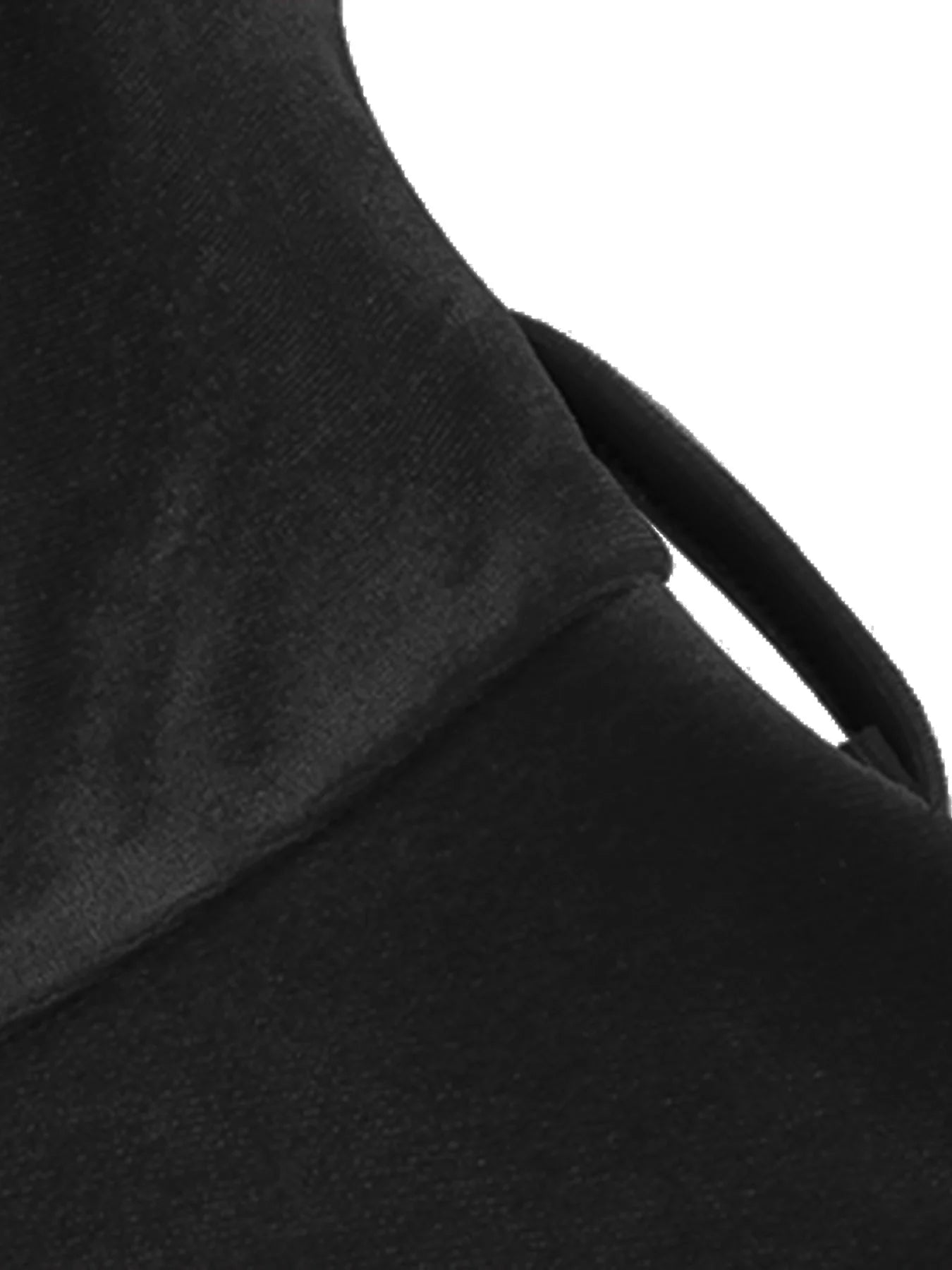 Long Sleeve V-Neck Belted Fit & Flare Dress