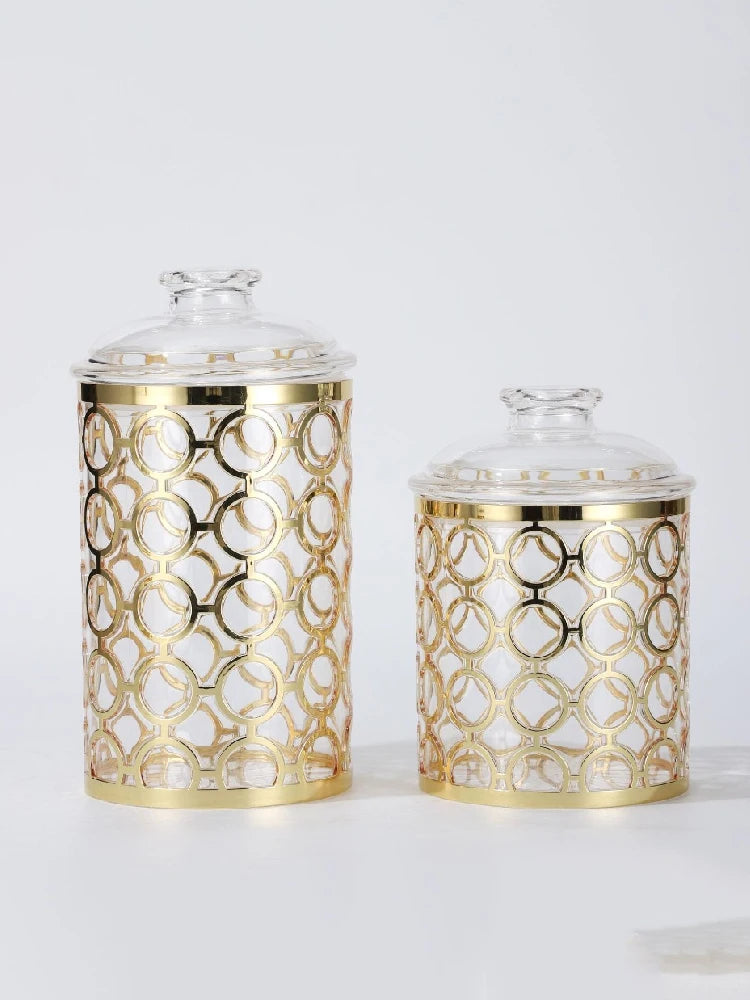 Hollywood Glamour Acrylic Sealed Dry Goods Canister