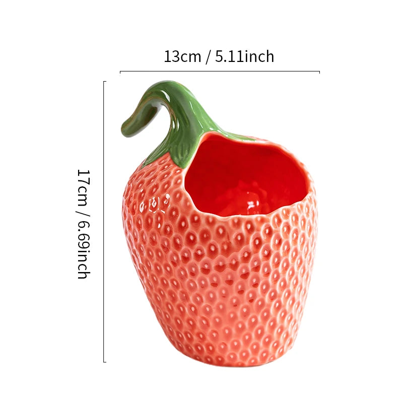 "Sweet Berry" Ceramic Multi-Use Butter & Small Plates Set