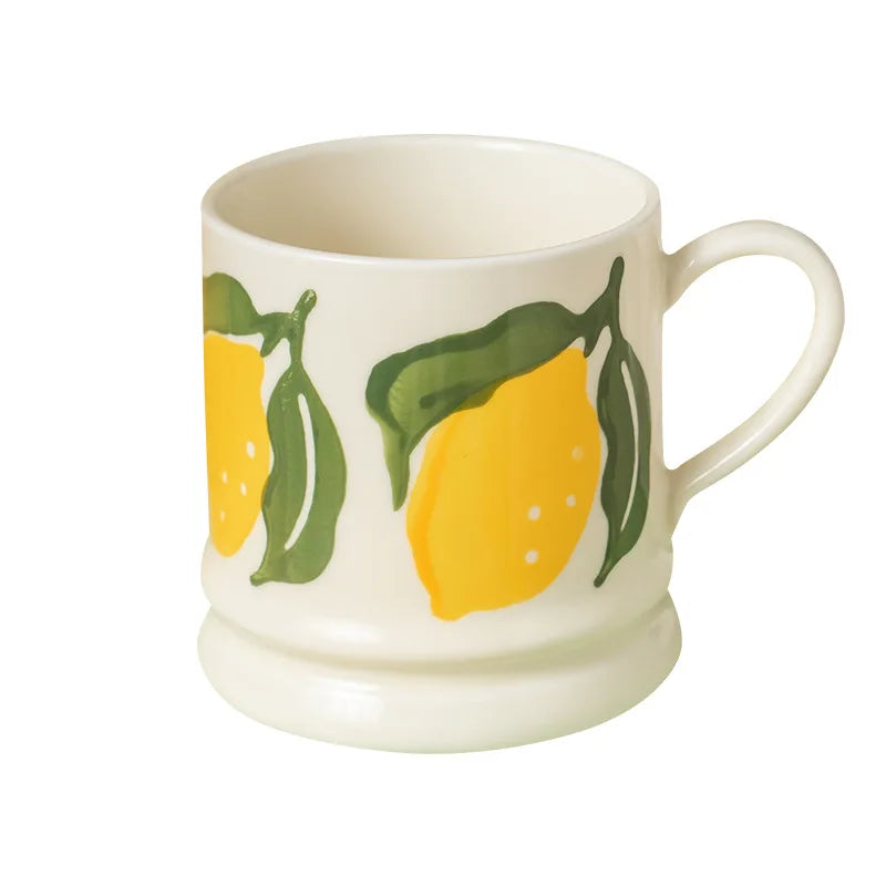 "Grandma's Garden" Oversized Retro Floral Breakfast Mug