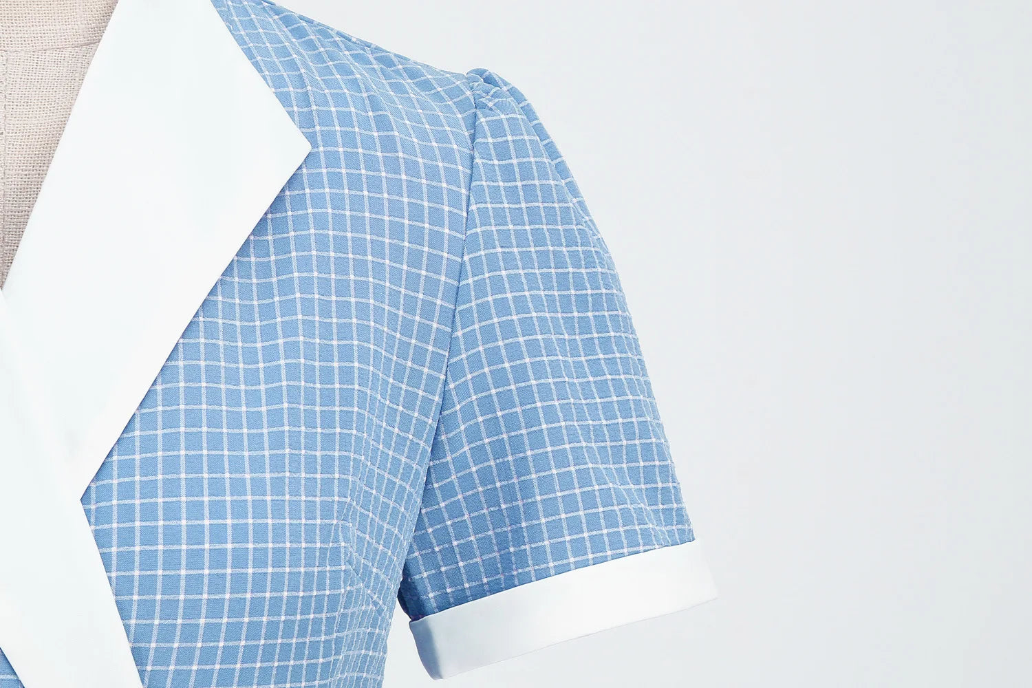 Women Vintage Gingham Dress V-Neck 1950s Swing Dress Rockabilly Cocktail Tea Party Dress WIth Belt Casual Dress Plaid Dress