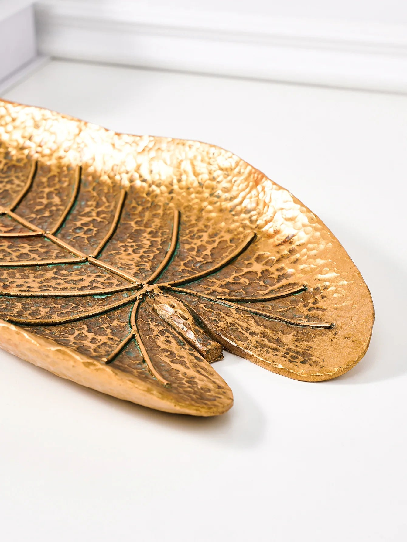 Hollywood Regency Golden Ginkgo Leaf Wall Art