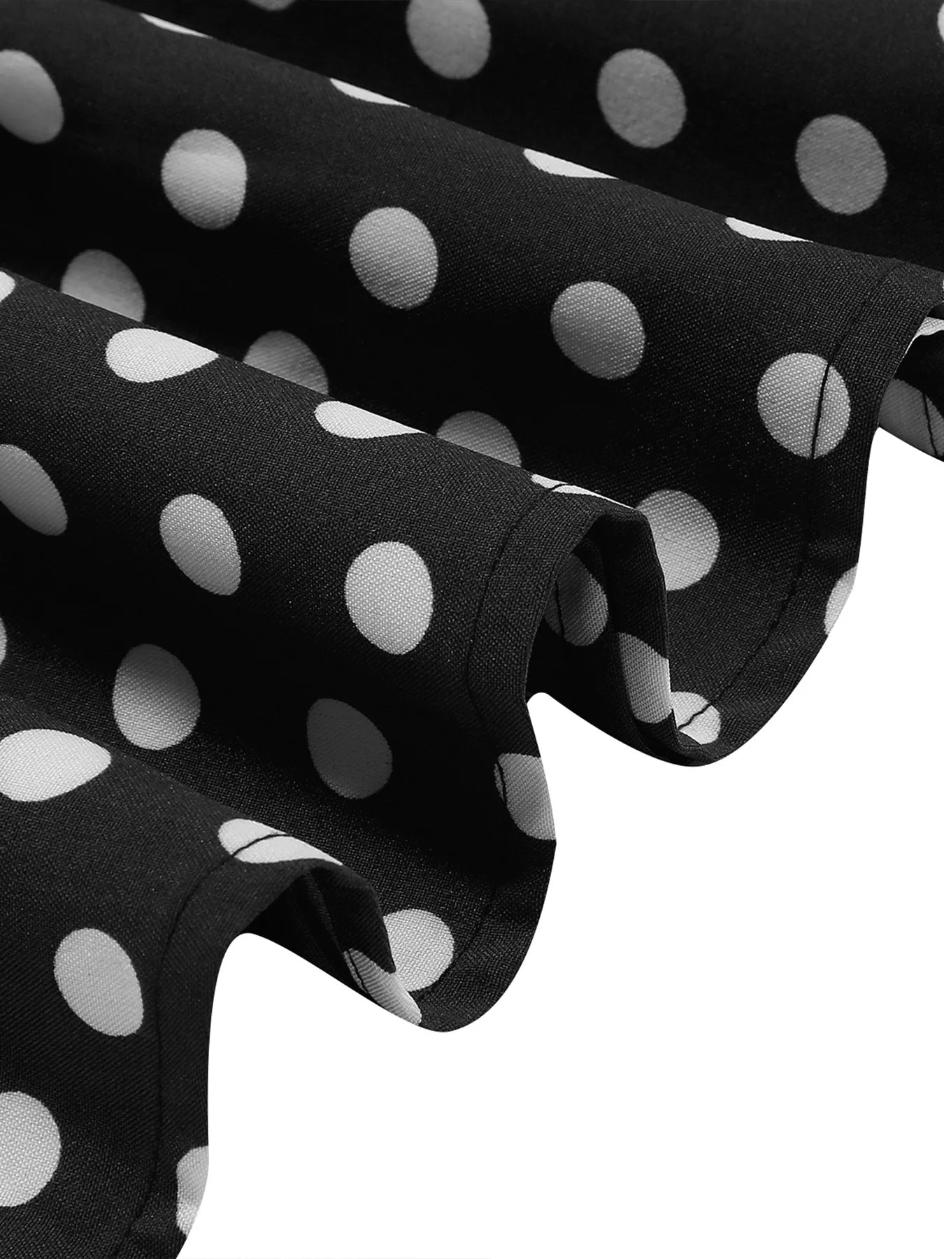 Halter Neck Polka Dot Midi Dress with Bow and Belt