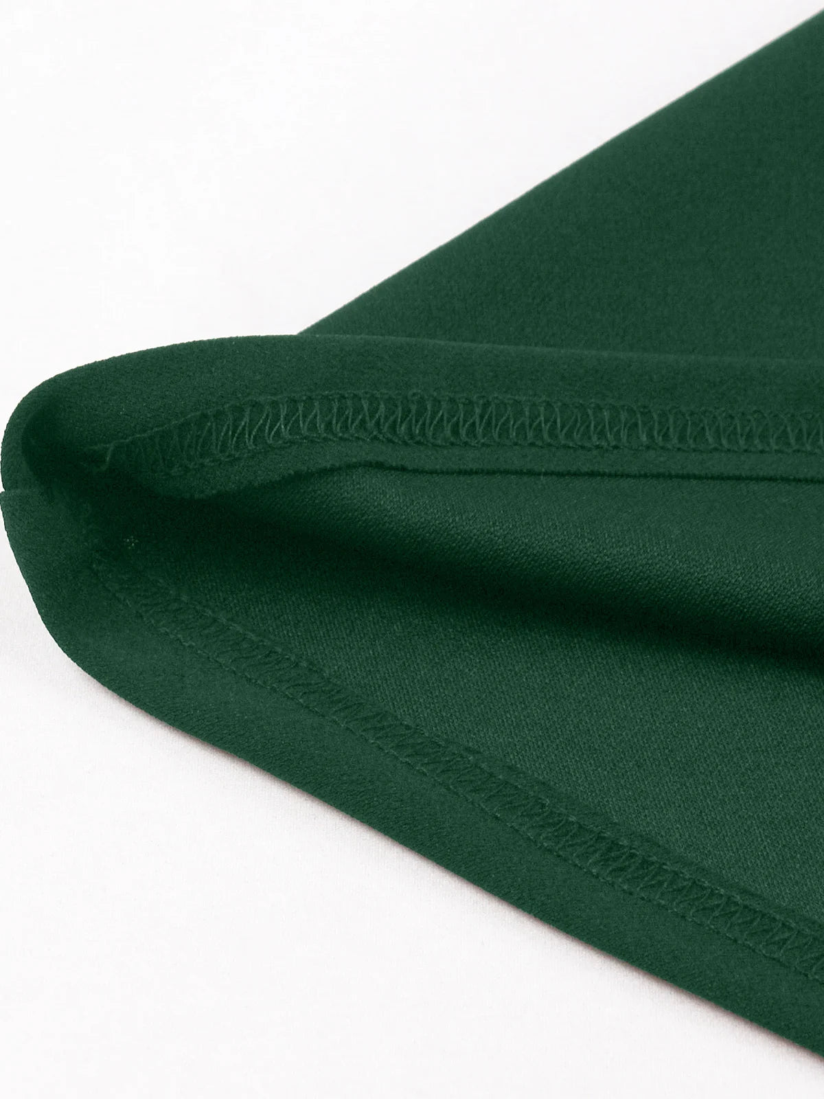 Contrast Lapel Button Detail Fit & Flare Dress