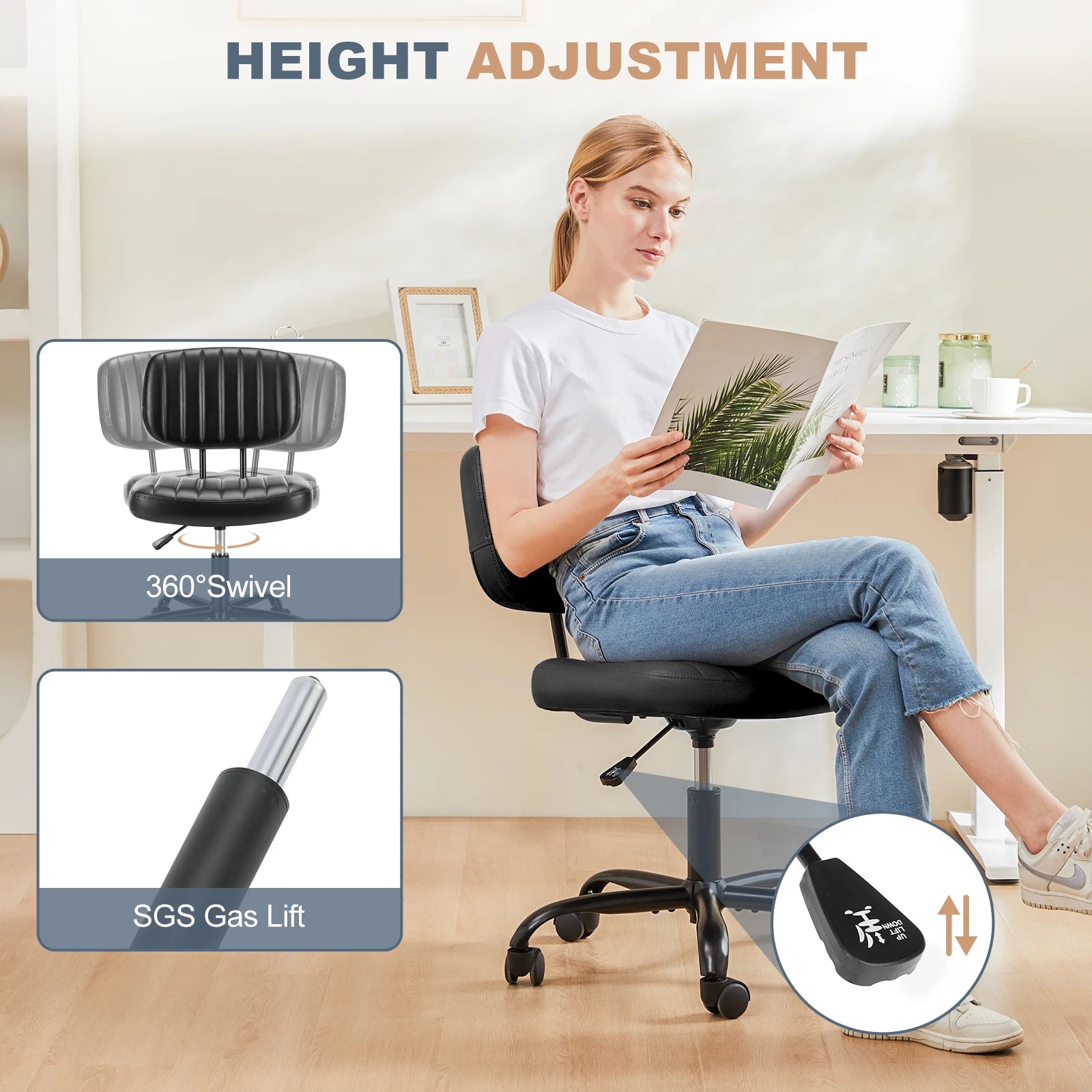 Simple Stylish Office Desk Chair