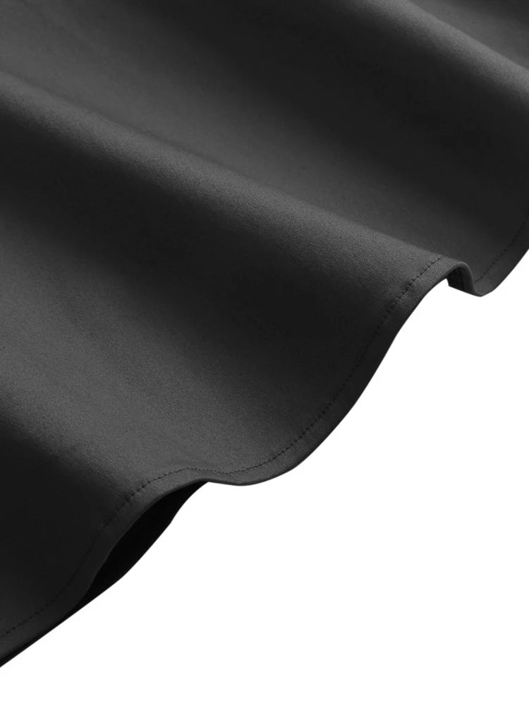 Off-Shoulder Wrap Bodice Fit & Flare Dress