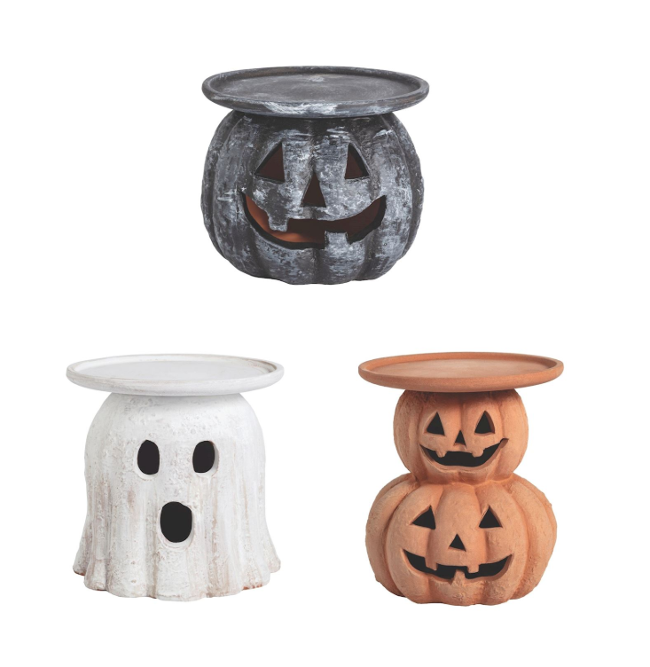 HALLOWEEN PILLAR HOLDERS