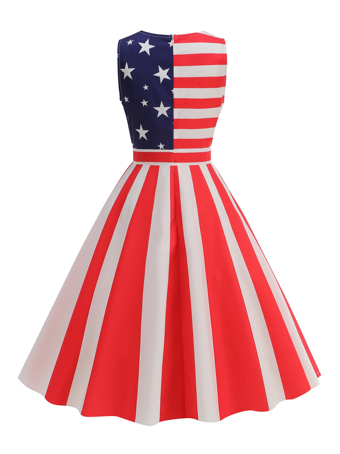 USA Flag Pinup Style Dress