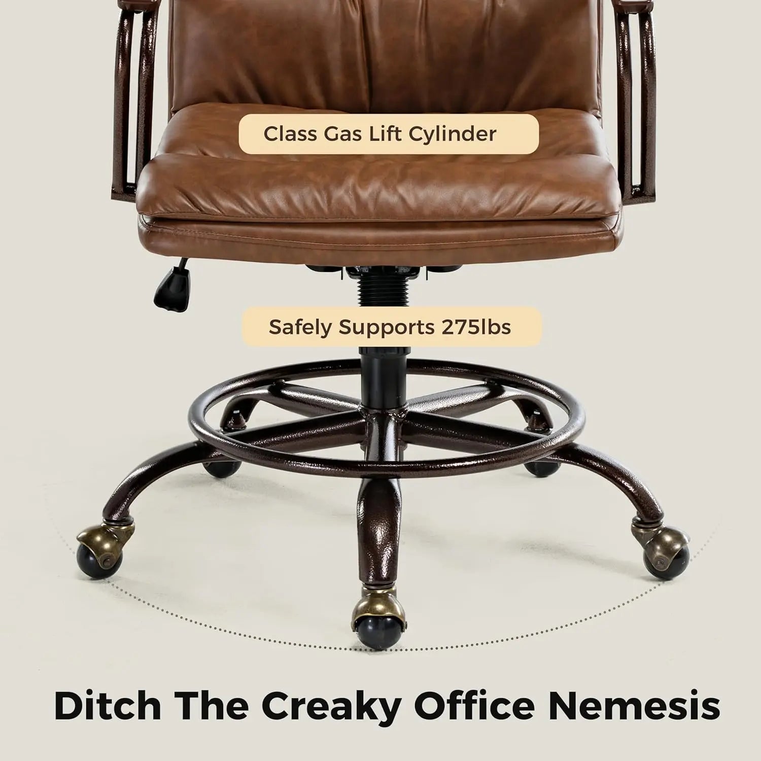 Mid-Century Style Office Chair