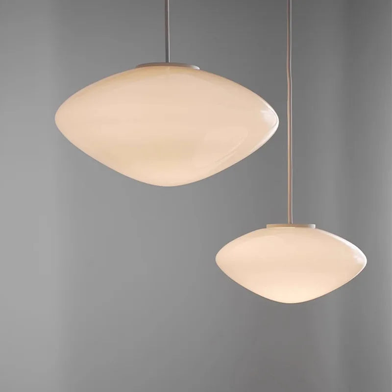 Classic Nordic Glass Suspension Kitchen Island Hanging Lamp