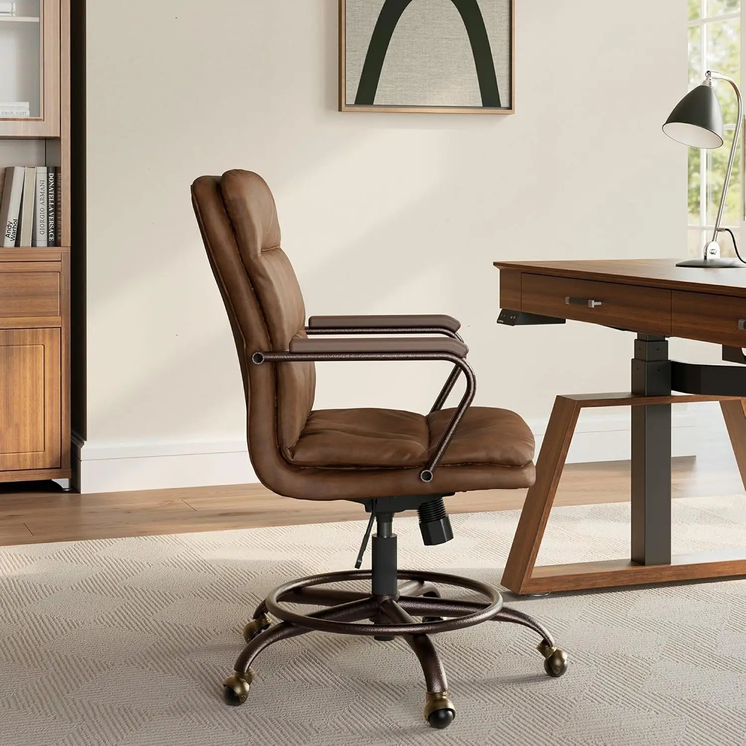 Mid-Century Style Office Chair