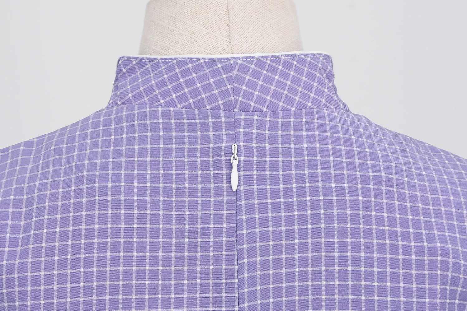 Women Vintage Gingham Dress V-Neck 1950s Swing Dress Rockabilly Cocktail Tea Party Dress WIth Belt Casual Dress Plaid Dress