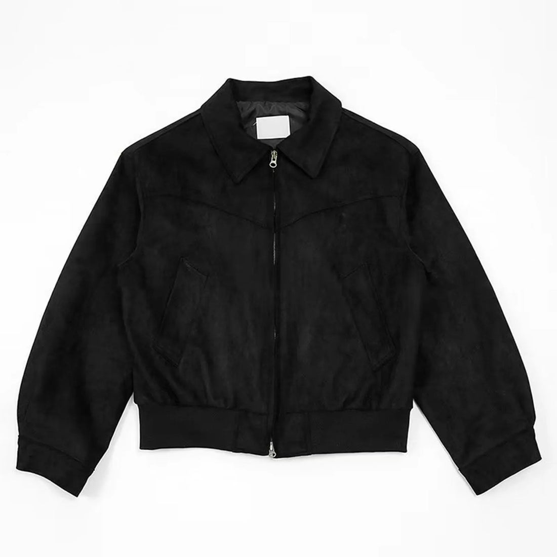 Men’s Zip Front Collared Jacket