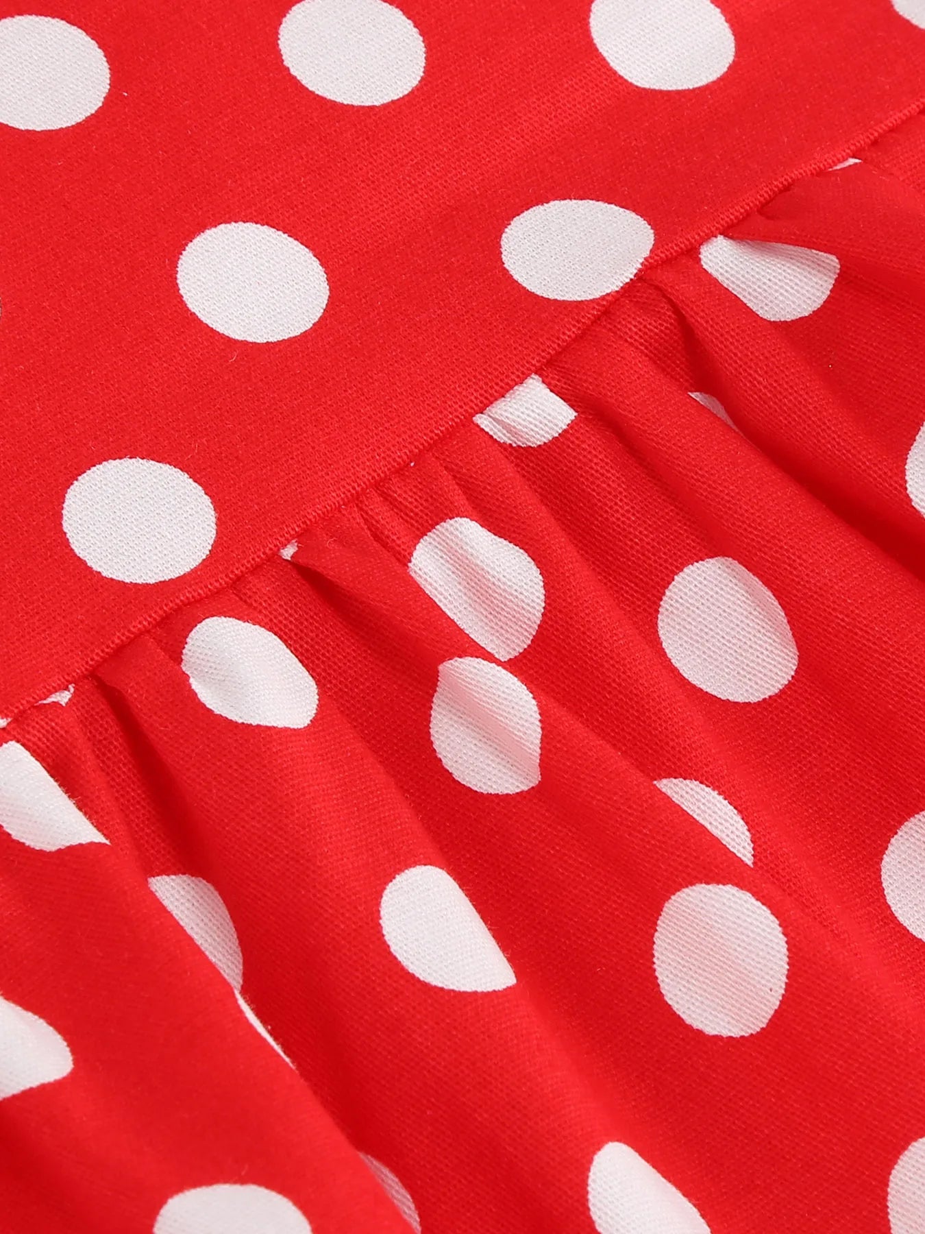 Polka Dot Halter Midi Dress with Contrast Bodice