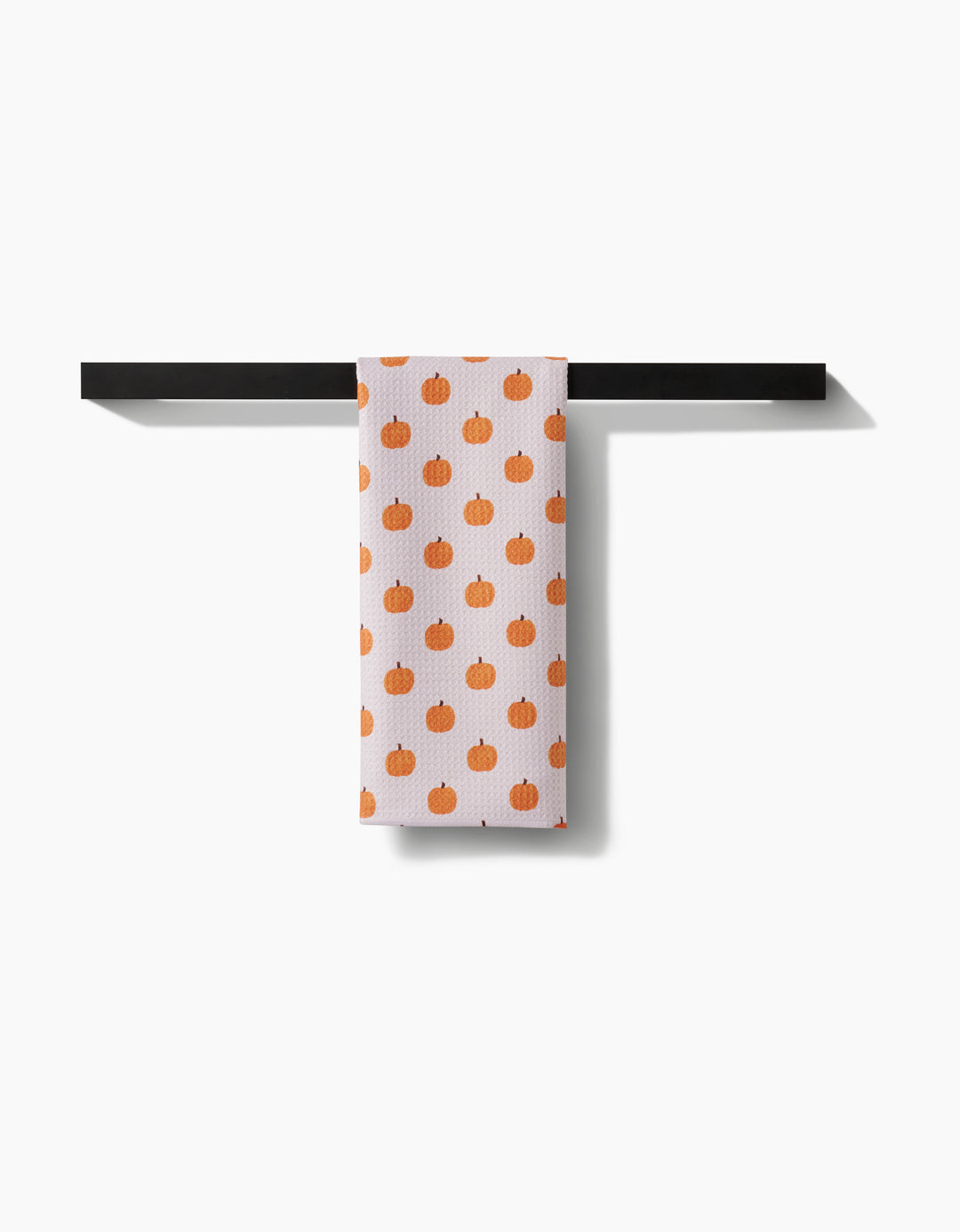 Pumpkin Patchwork Geometry Tea Towel