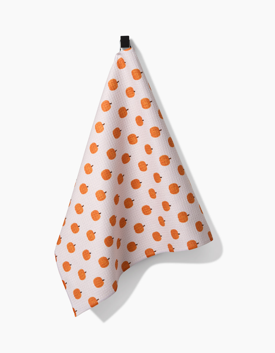 Pumpkin Patchwork Geometry Tea Towel