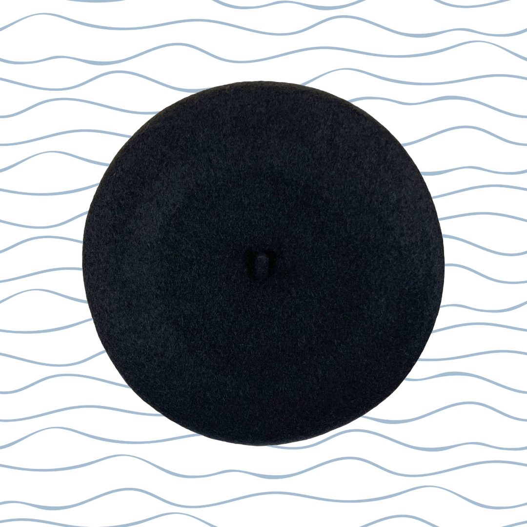 Wool Vintage-Inspired Beret