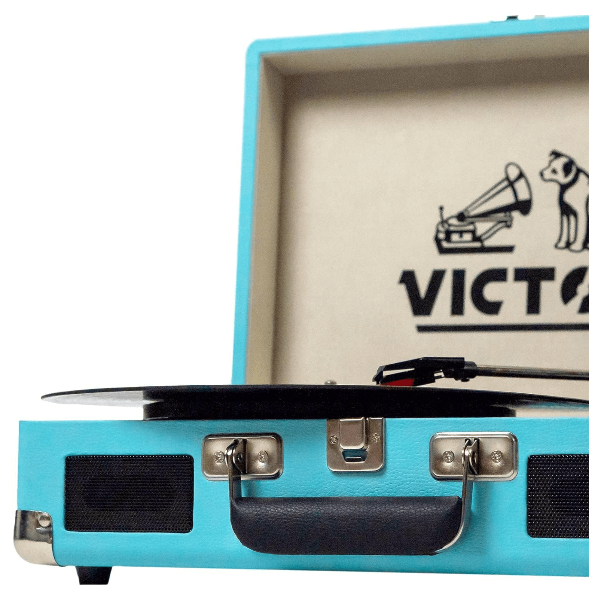 Victor Metro Dual Bluetooth Suitcase 3-Speed Turntable
