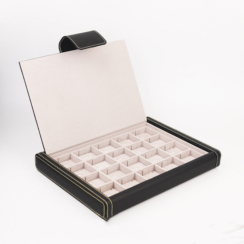 Packaging Leather Large Capacity Jewelry Storage Box