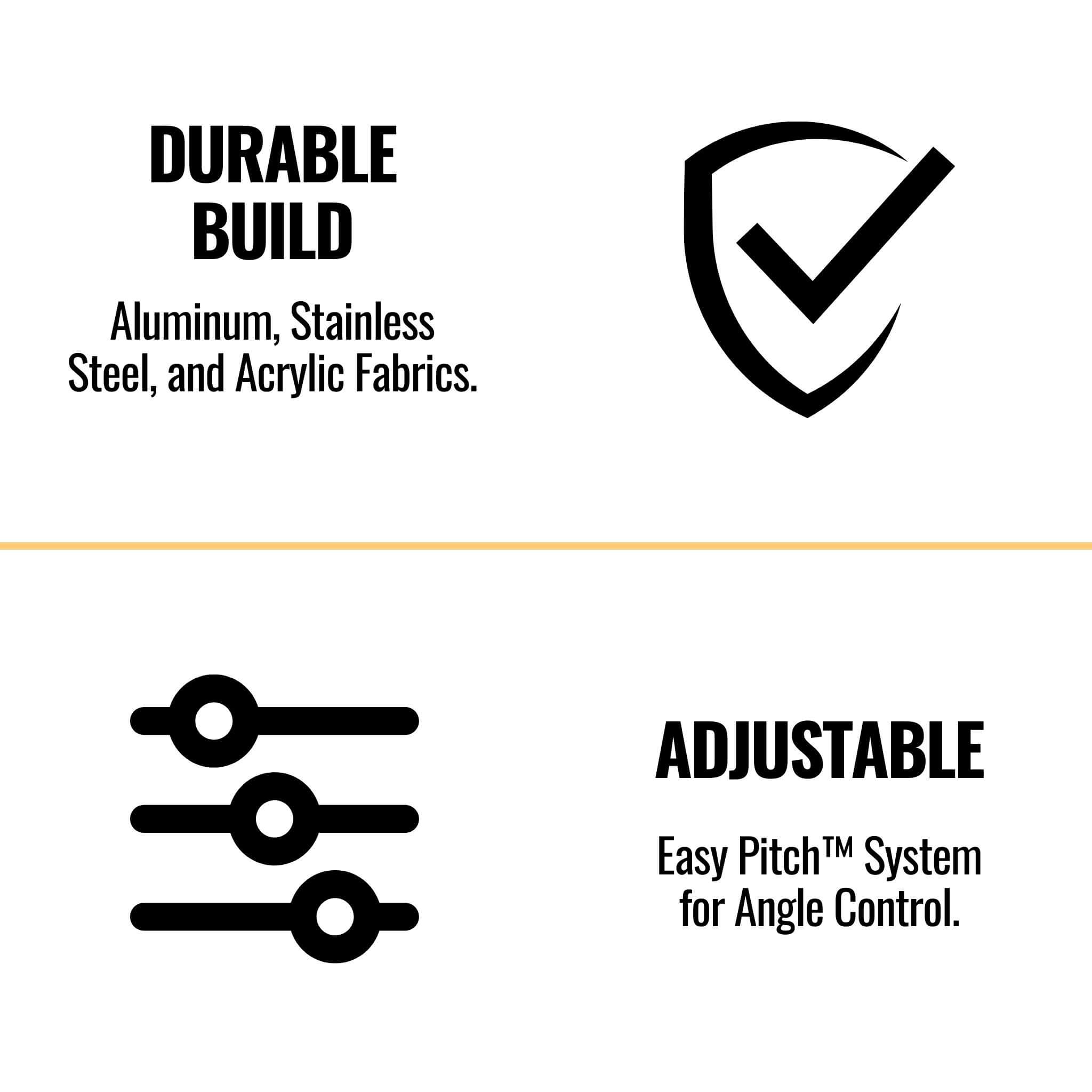 Advaning Luxury Series Fully Assembled Retractable Sun Shade Canopy Awning (SAK31549)