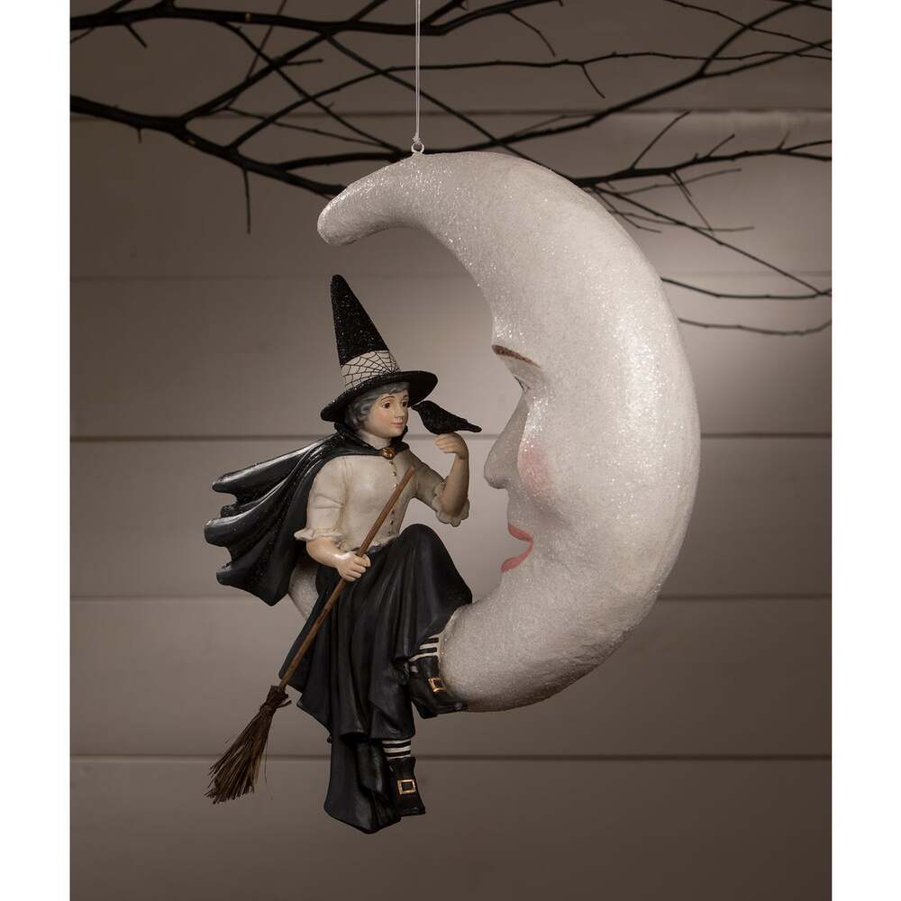 Bewitching Moon Witch by Bethany Lowe Designs