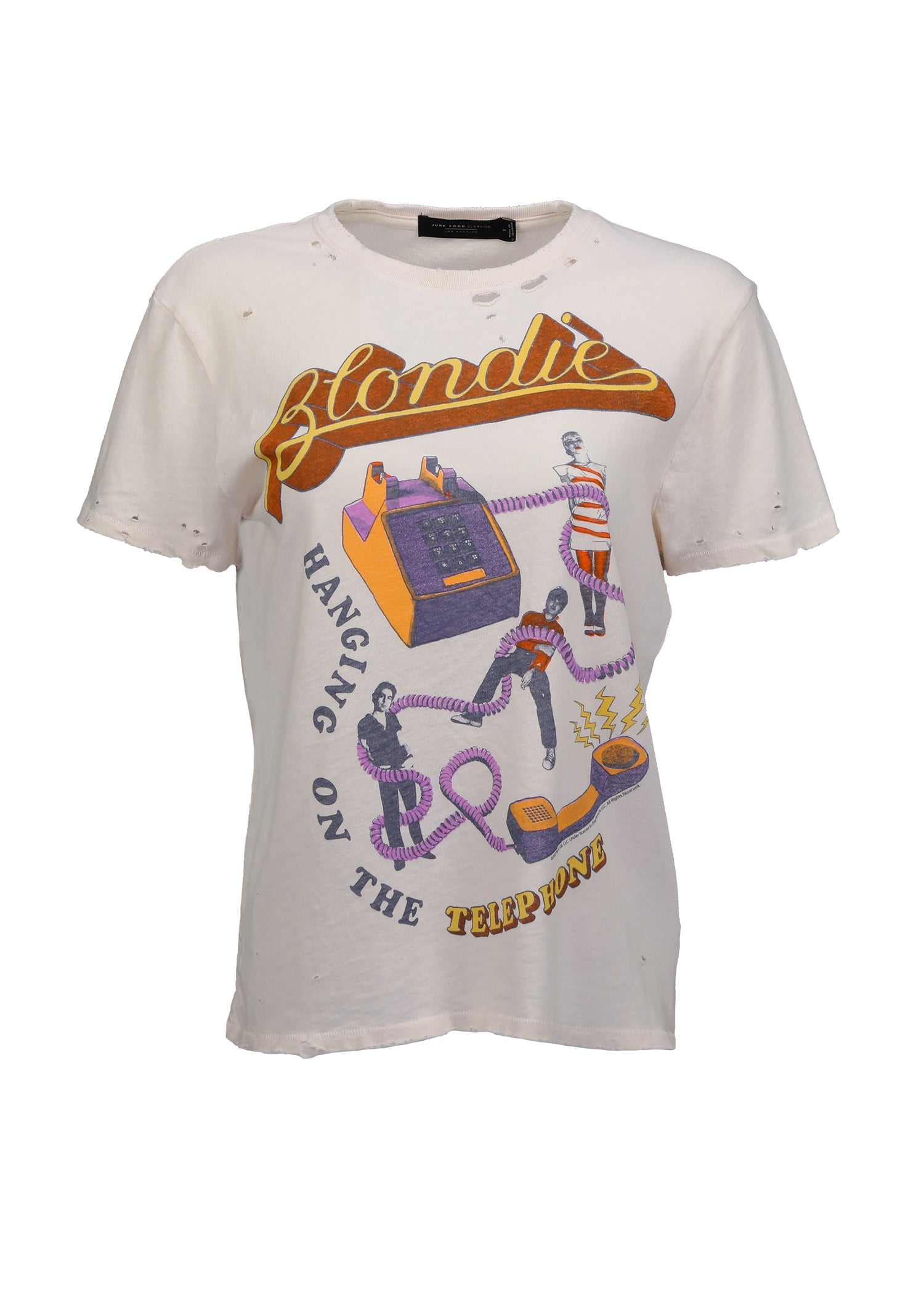 Hanging On The Telephone Blondie Band Shirt
