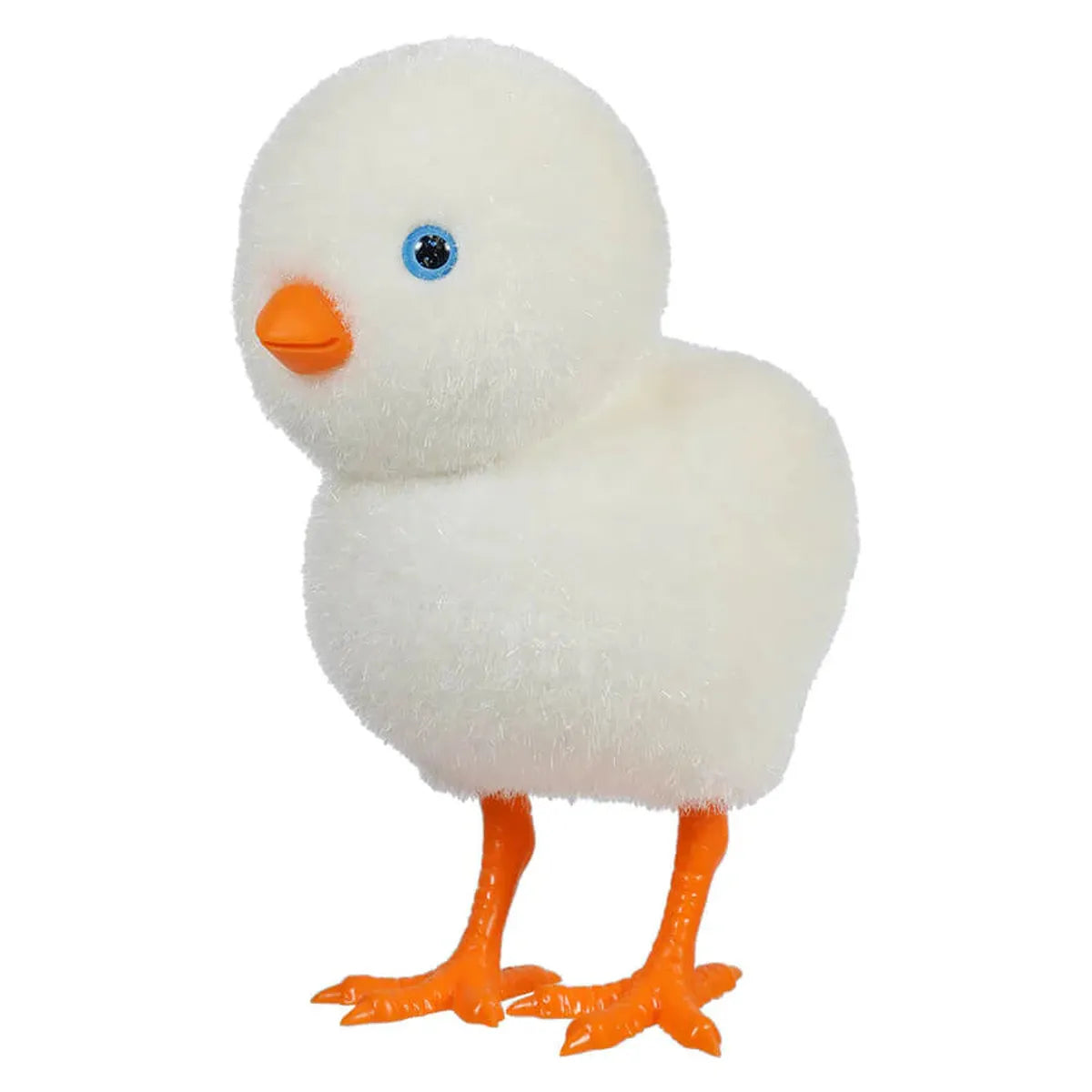 6.5" Flocked Baby Chick (Assorted Colors)