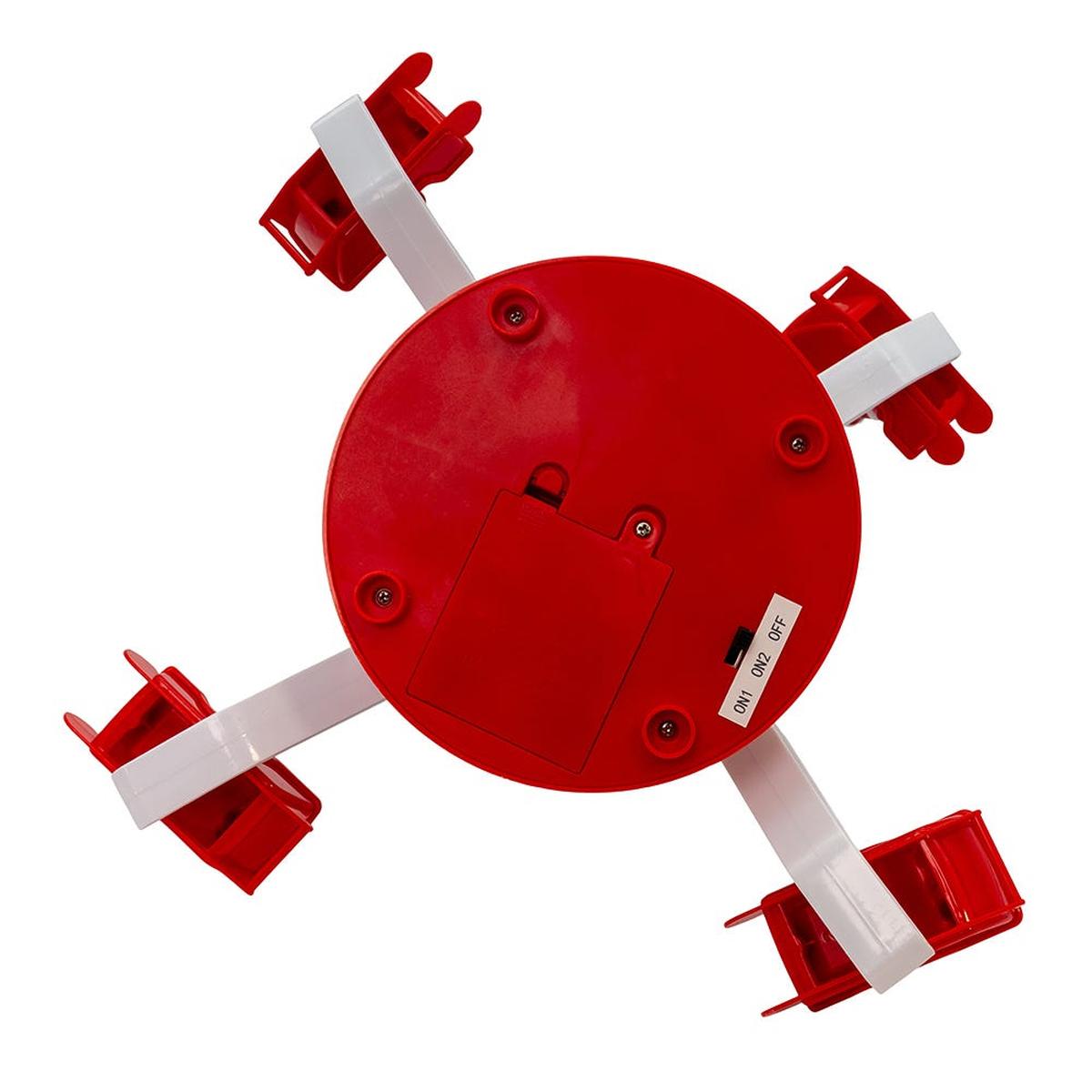 Kurt Adler Musical Christmas Deco with Santa Table Piece