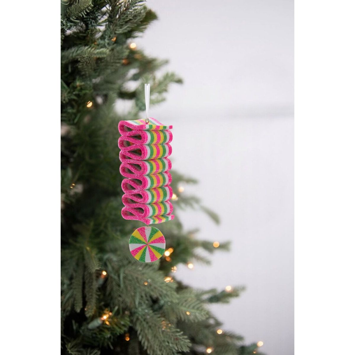 Neon Colored Candy Ornaments (Asst 2)