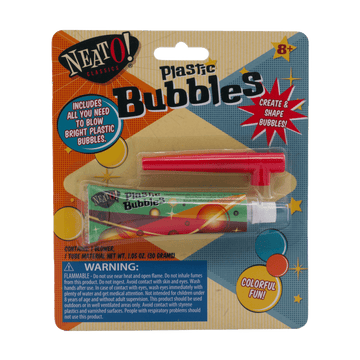 Neato! Plastic Bubbles Retro Classic