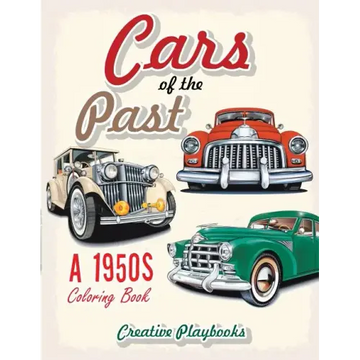 Cars of the Past: A 1950s Coloring Book