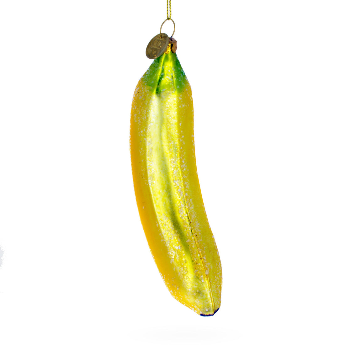 Banana Glass Christmas Ornament 5.7 Inches