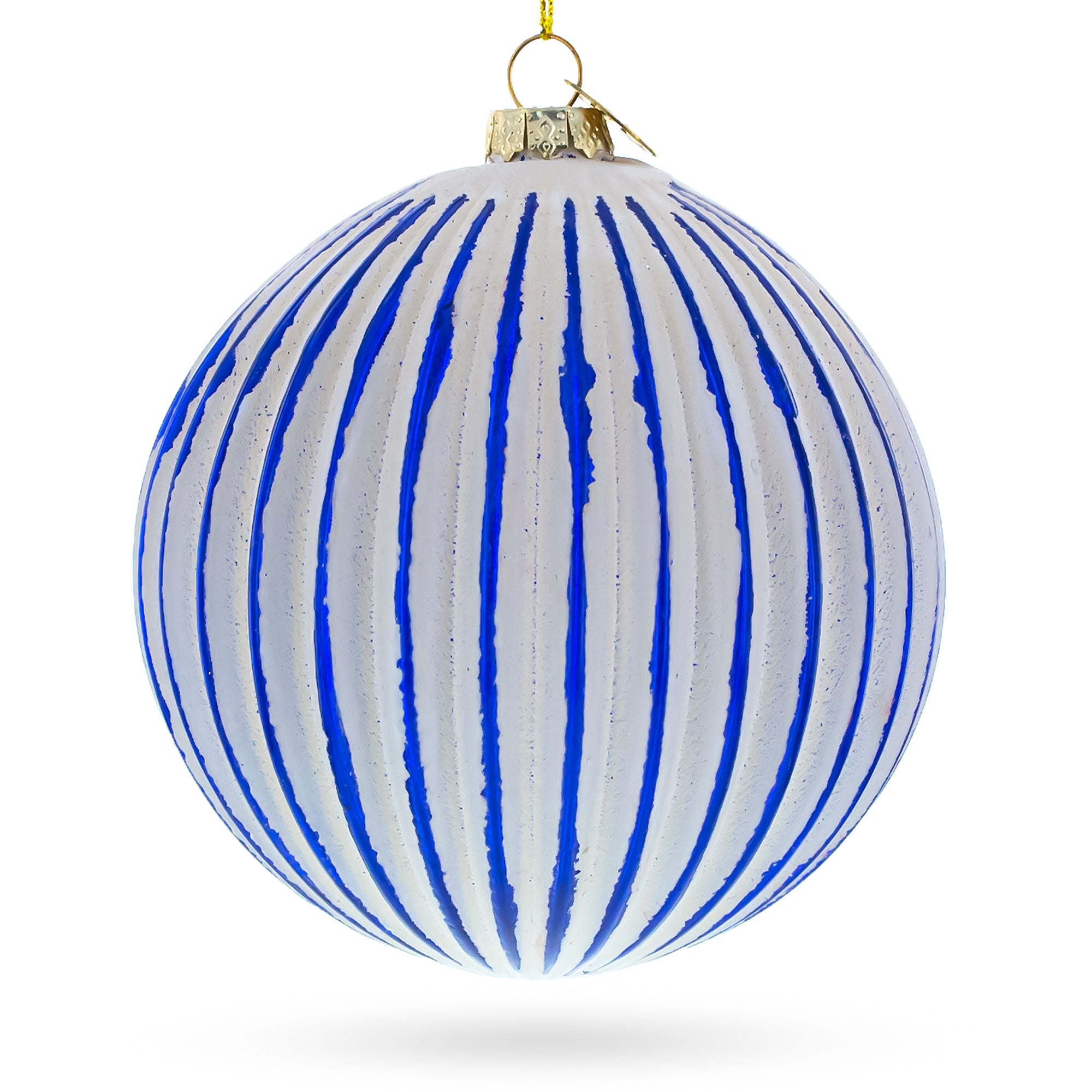 Jack in the Box Glass Christmas Ornament