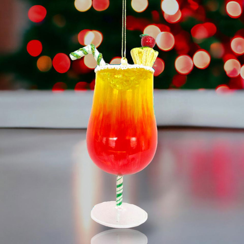 Christmas Mai Tai Ornament by December Diamonds