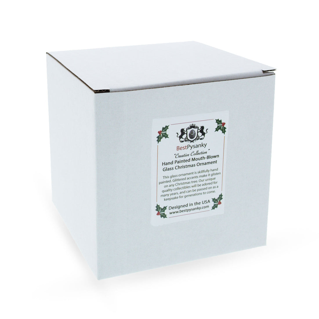 Glass of Wine Christmas Ornament