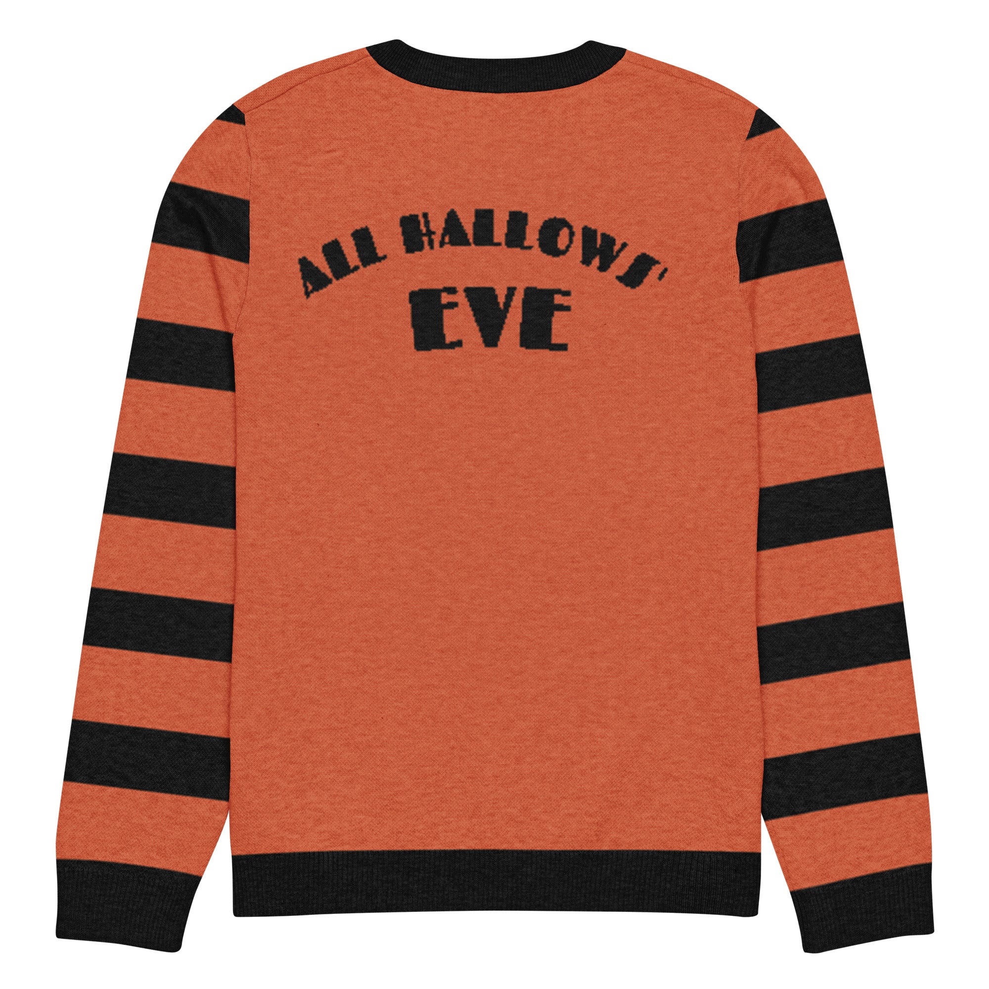 All Hallows Eve Vintage Halloween Pinup Unisex Crew Neck Sweater