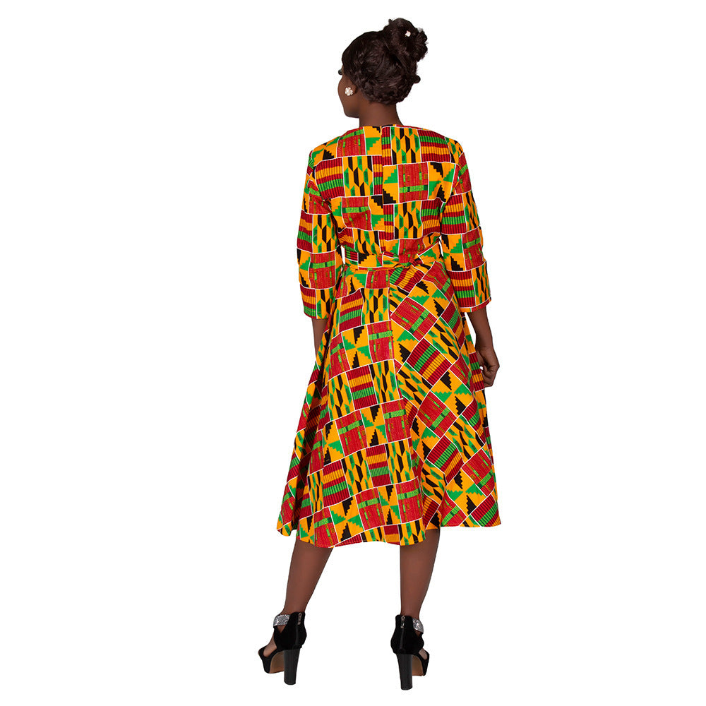 Women's Cotton African Cross-border Printed Party Clothing