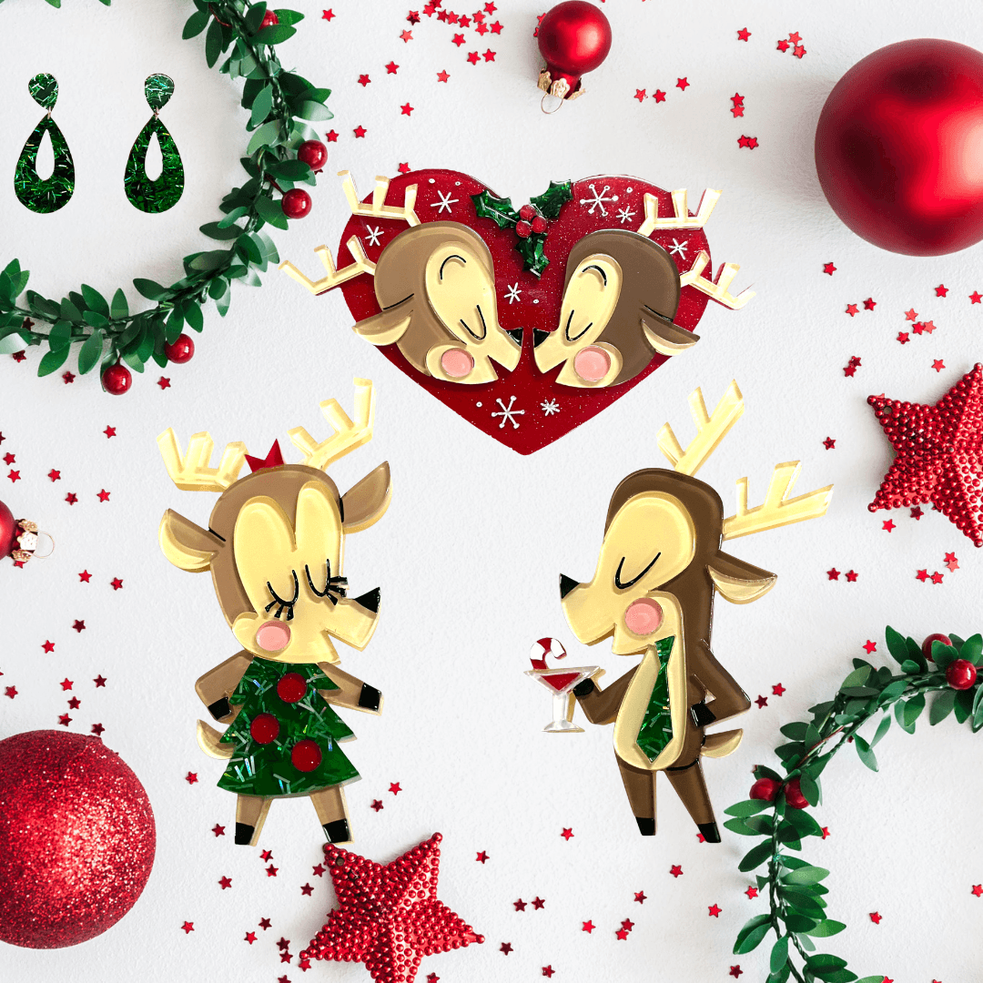 Dancer Brooch by Asia Ellington x Lipstick & Chrome