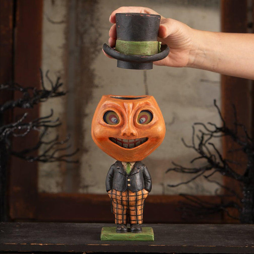 Dashing Peter Pumpkinhead by Bethany Lowe Designs - LAST CHANCE!!