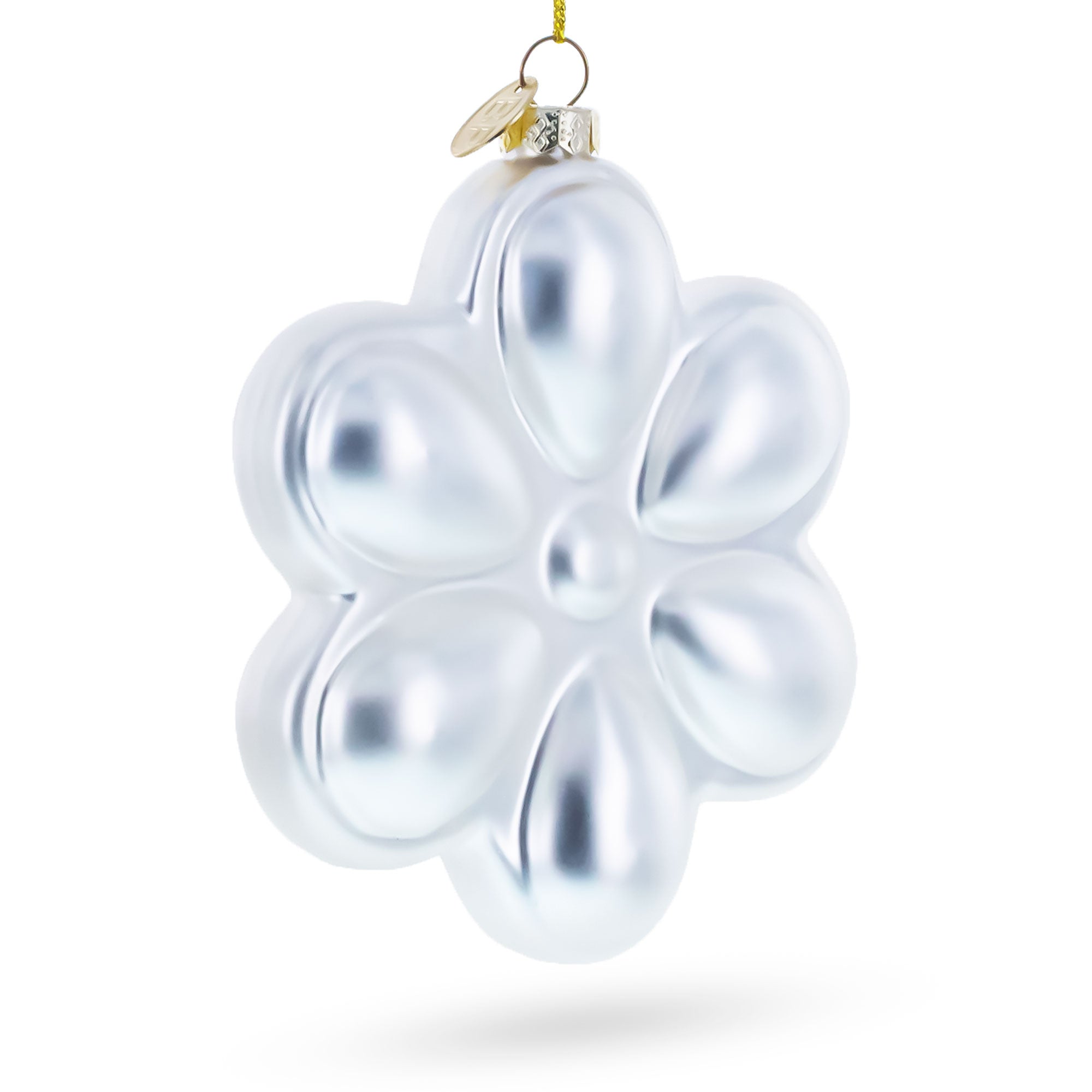 Deviled Egg Platter Glass Christmas Ornament