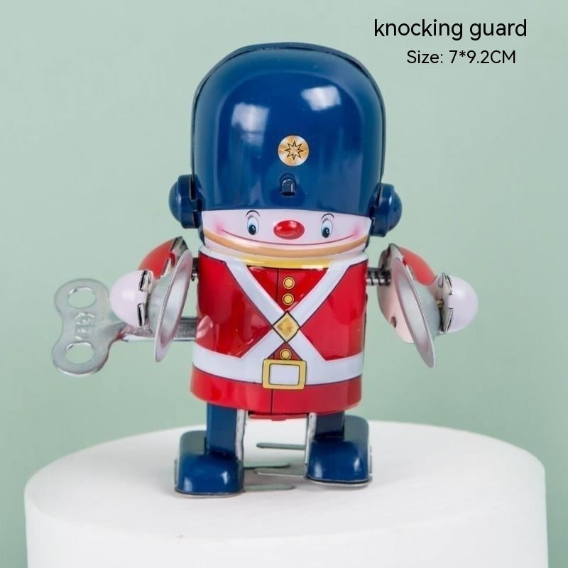 Machine Gong 80 S Soldier Nostalgic Toy Retro Drum Iron Toy Drum Children's Spring Small Guard