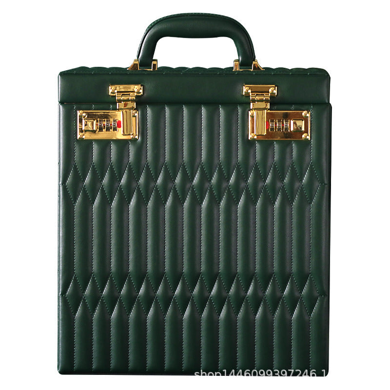 Large Capacity Jewelry Password Lock Storage Box